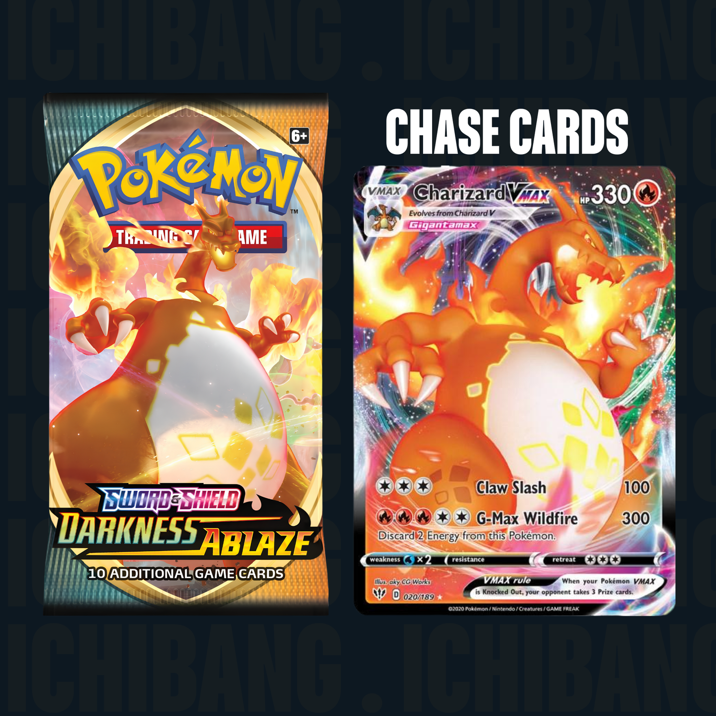 Pokémon Darkness Ablaze Loose Pack DAA (ENG)