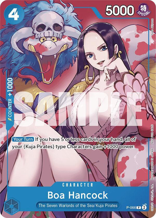 Boa Hancock (Sealed Battle 2024 Vol. 2) PR One Piece Promotion Cards P-066 NM (Back)