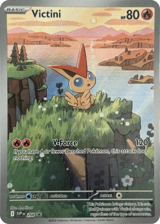 Victini Promo SV: Scarlet & Violet Promo Cards 208 NM (Back)