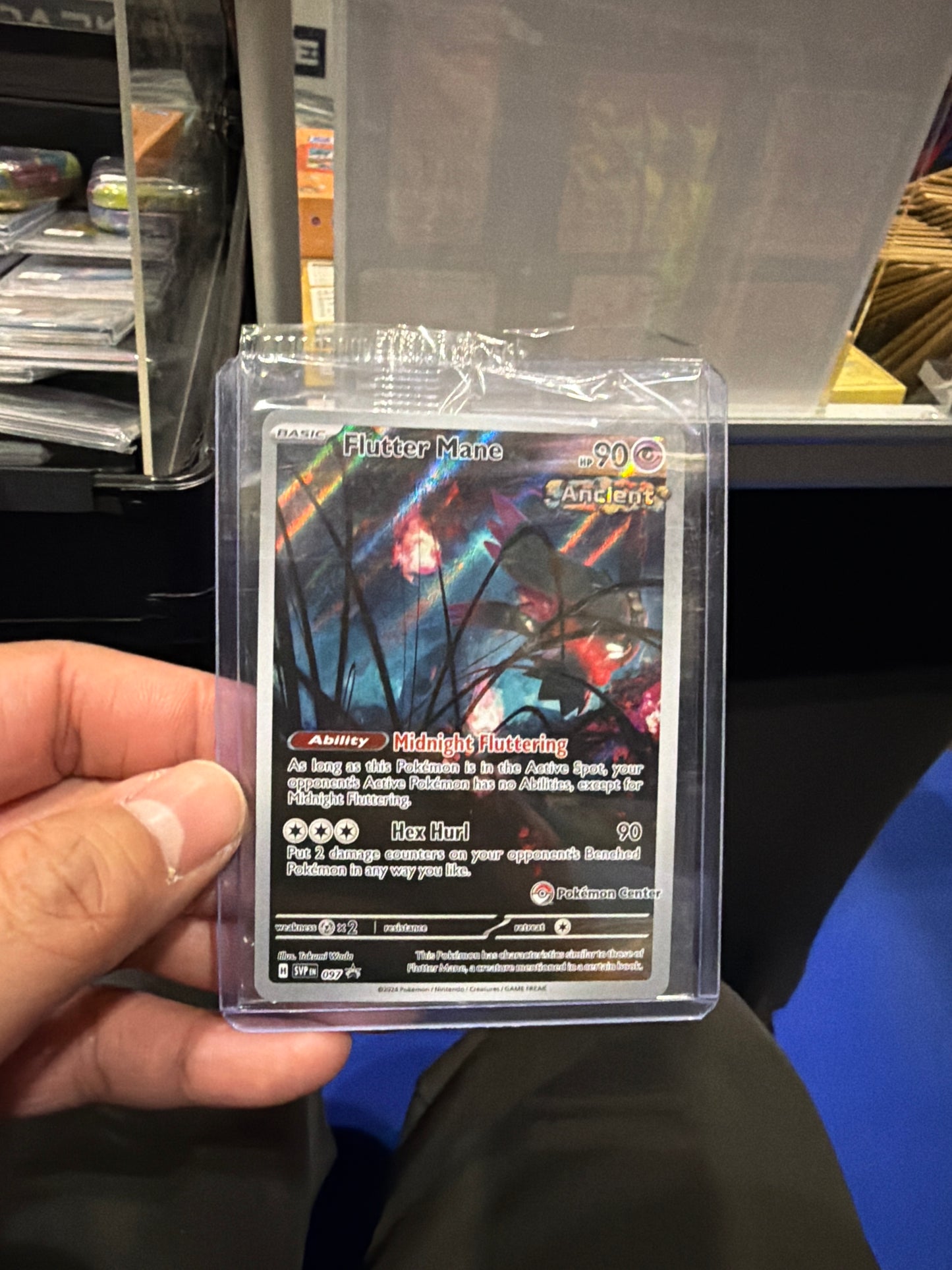 Flutter Mane Pokemon Centre Sealed Promo 097 PROMO