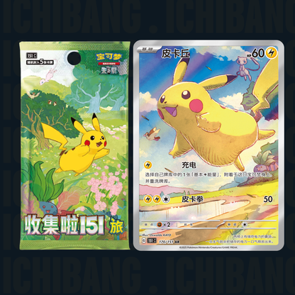 Collect 151 Puzzle Fridge Magnet Blind Box (S-CN) POKE